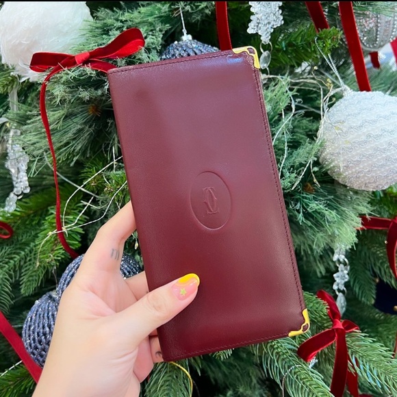 Vintage Cartier Long “Must de “ Wallet - Picture 1 of 7